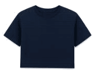 Polera corte Cropped